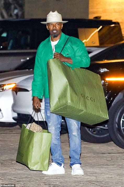 jamie foxx gucci jacket